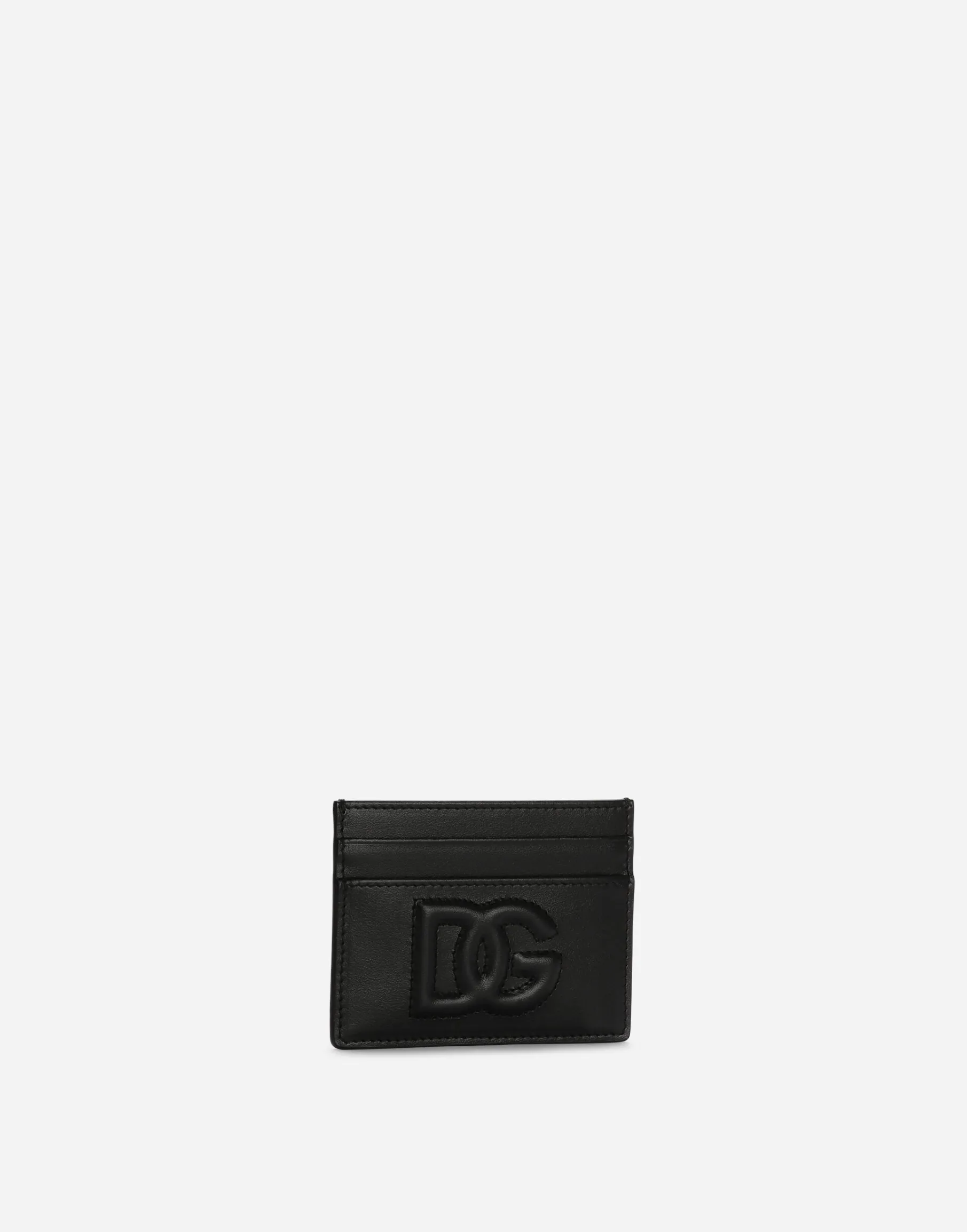 Calfskin DG Logo card holder