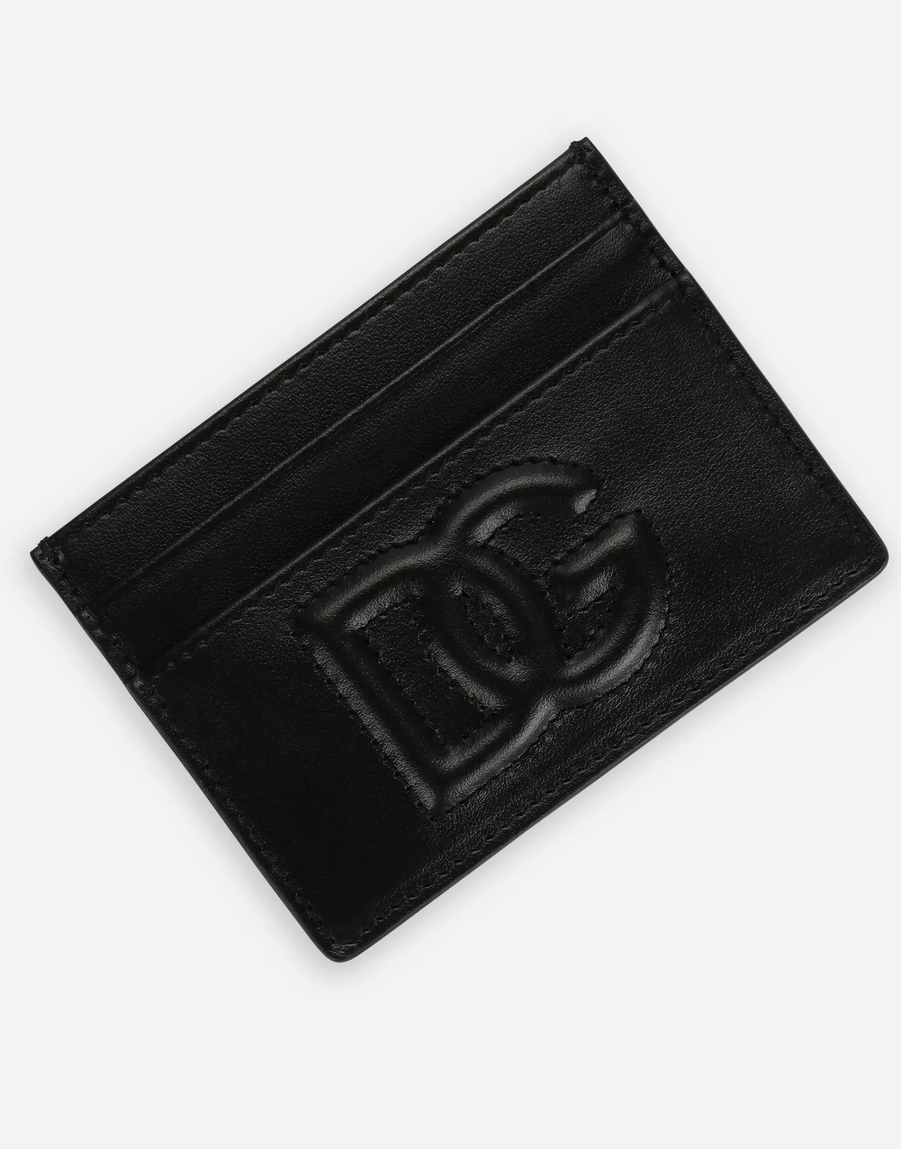 Calfskin DG Logo card holder