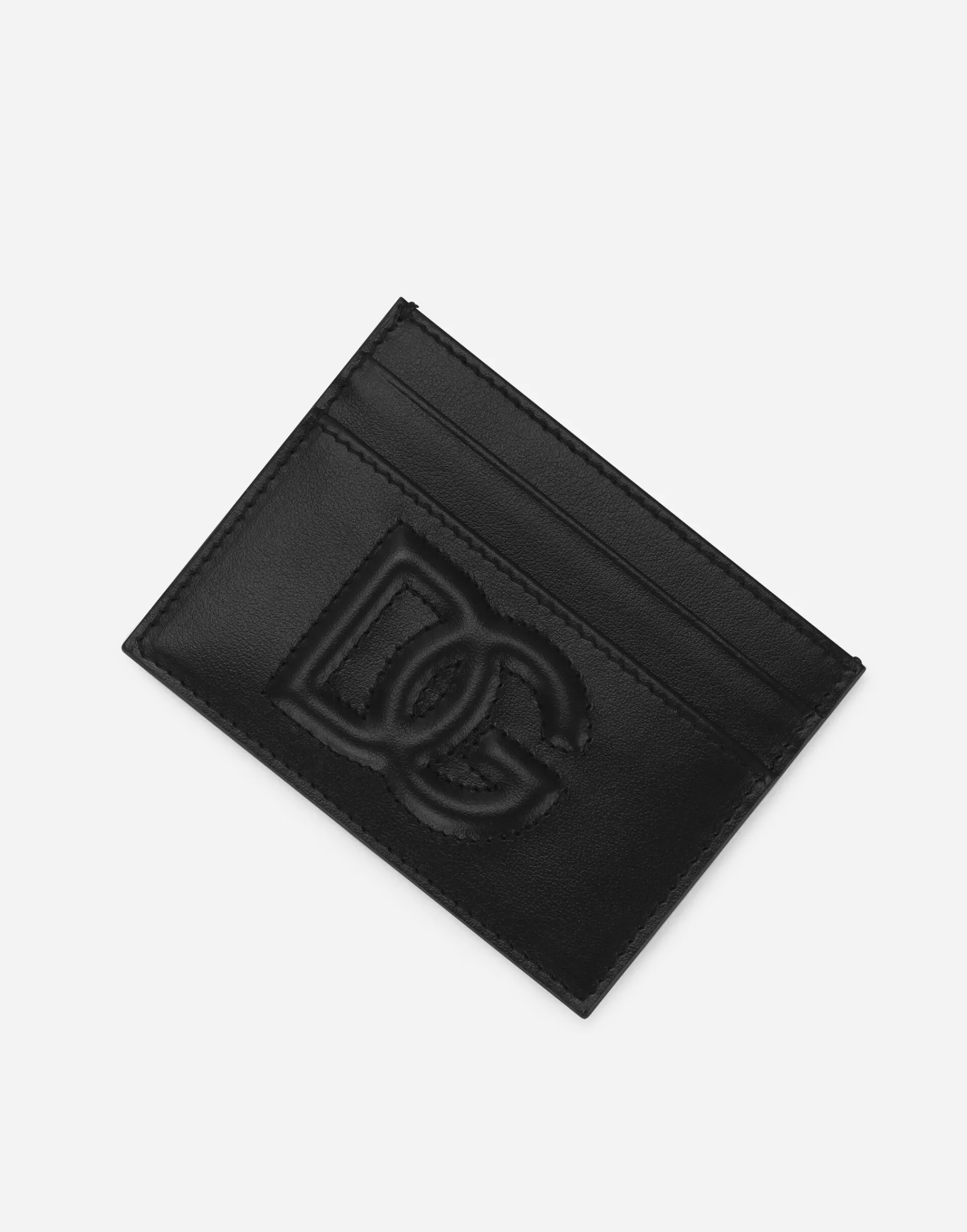 Calfskin DG Logo card holder