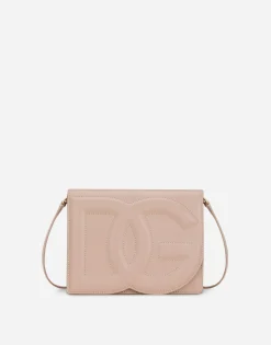 Calfskin DG Logo crossbody bag