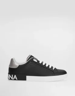 Calfskin nappa Portofino sneakers