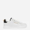 Calfskin nappa Portofino sneakers with lettering