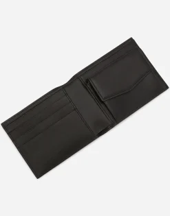 Calfskin nappa wallet with DG logo