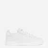 Calfskin Portofino sneakers with DG logo