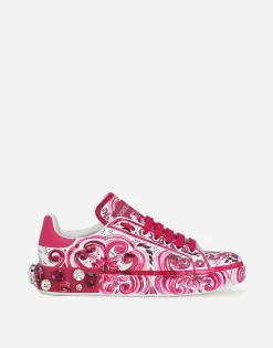 Calfskin Portofino sneakers