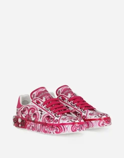 Calfskin Portofino sneakers