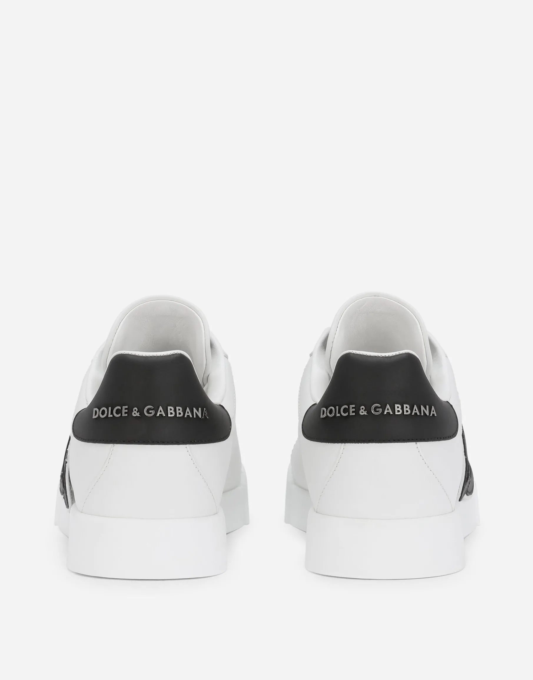 Calfskin Portofino sneakers with DG logo