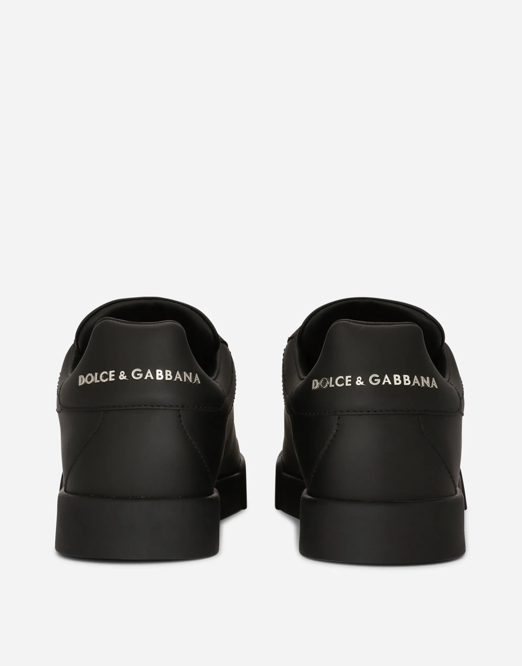 Calfskin Portofino sneakers with DG logo