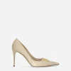 Calfskin pumps