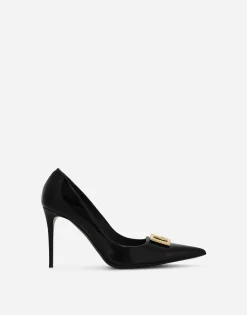 Calfskin pumps
