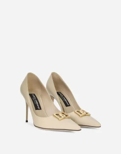 Calfskin pumps