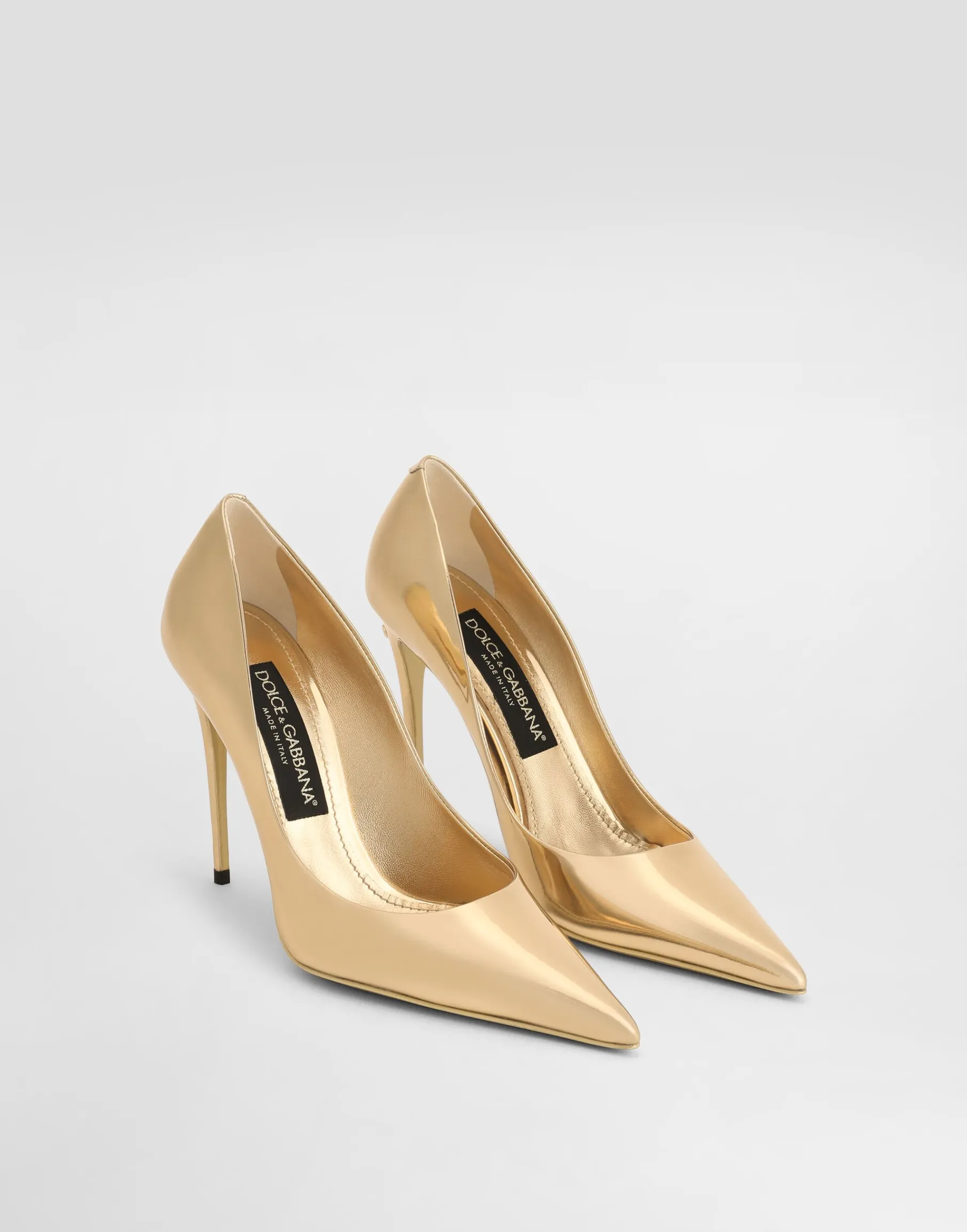 Calfskin pumps