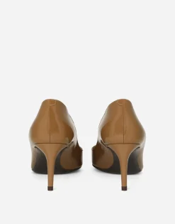 Calfskin pumps