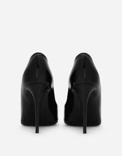 Calfskin pumps