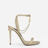 Calfskin sandals