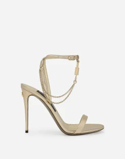 Calfskin sandals