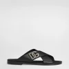Calfskin sandals