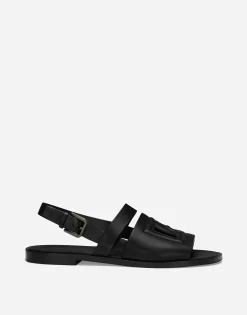 Calfskin sandals