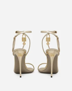 Calfskin sandals