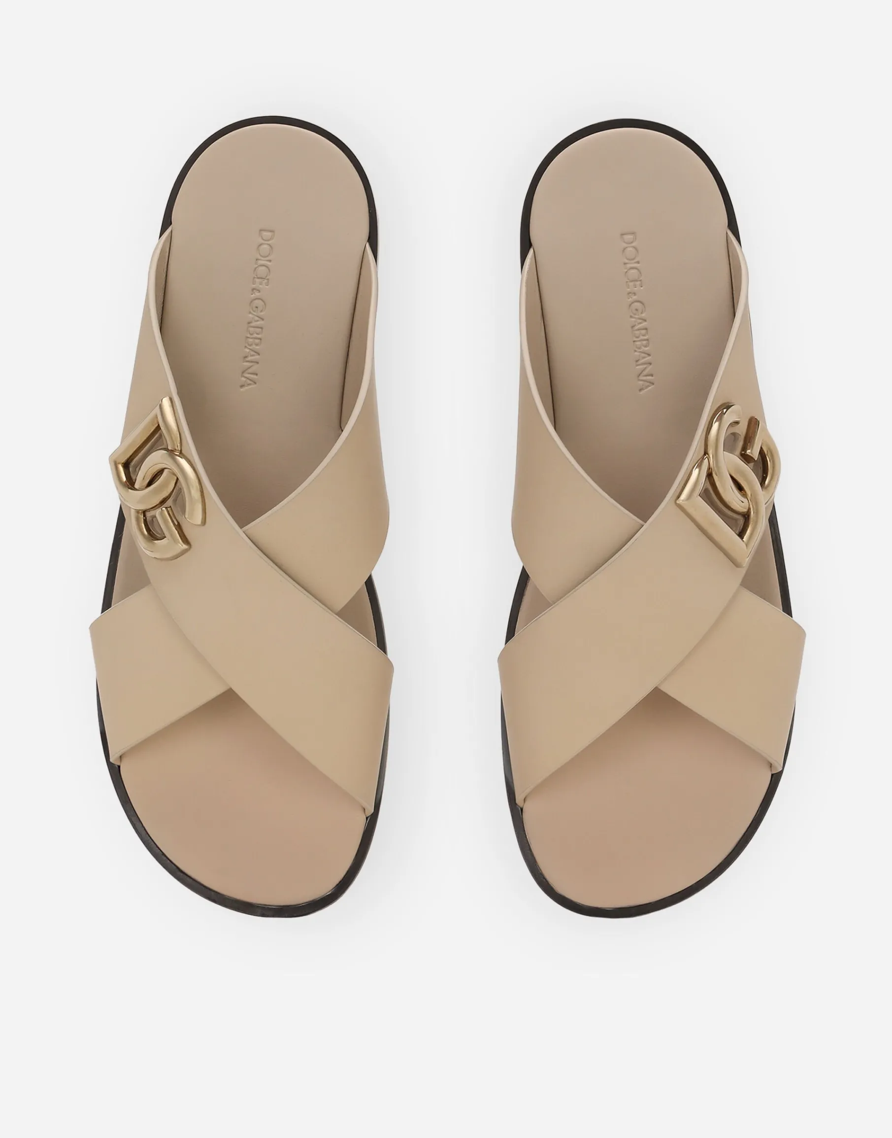 Calfskin sandals