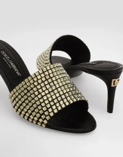Calfskin sandals