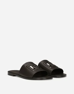 Calfskin sliders