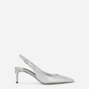Calfskin slingbacks
