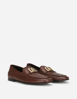 Calfskin slippers