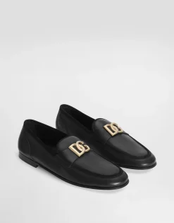 Calfskin slippers