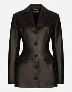 Calfskin Turlington jacket