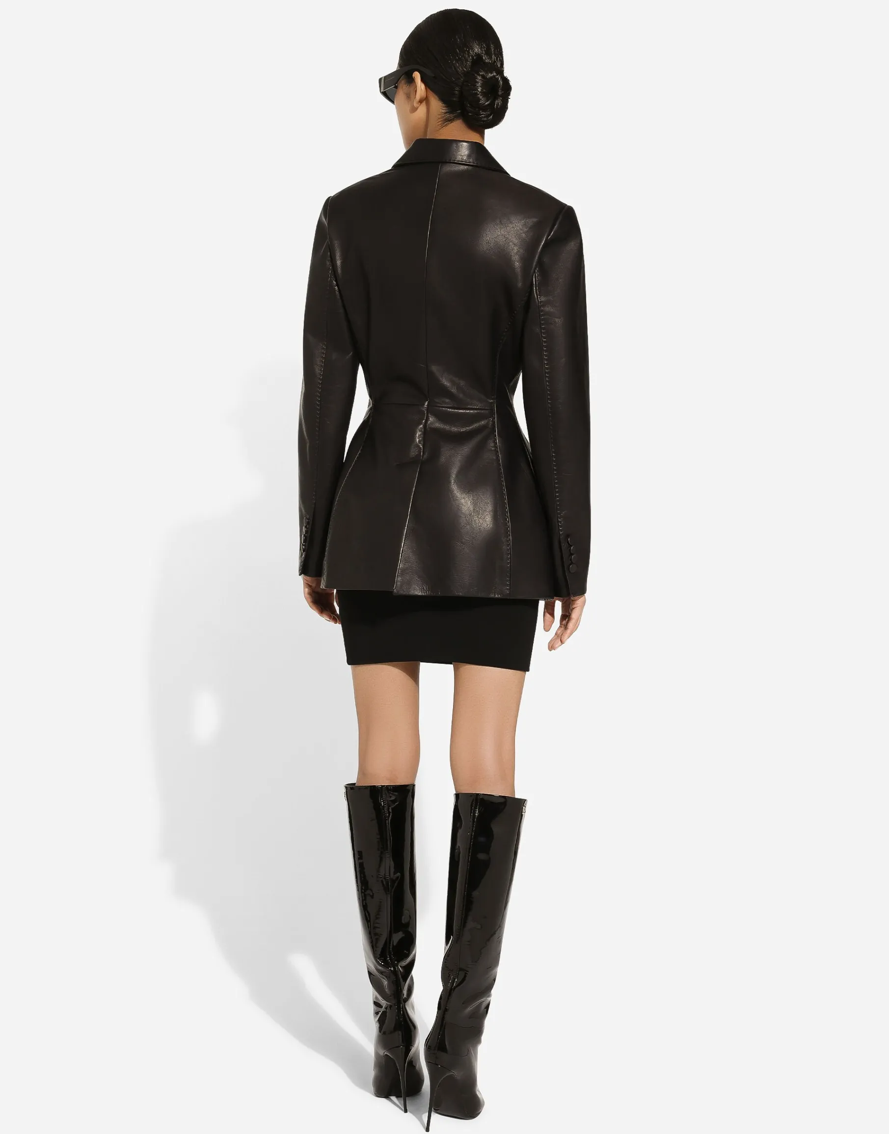 Calfskin Turlington jacket