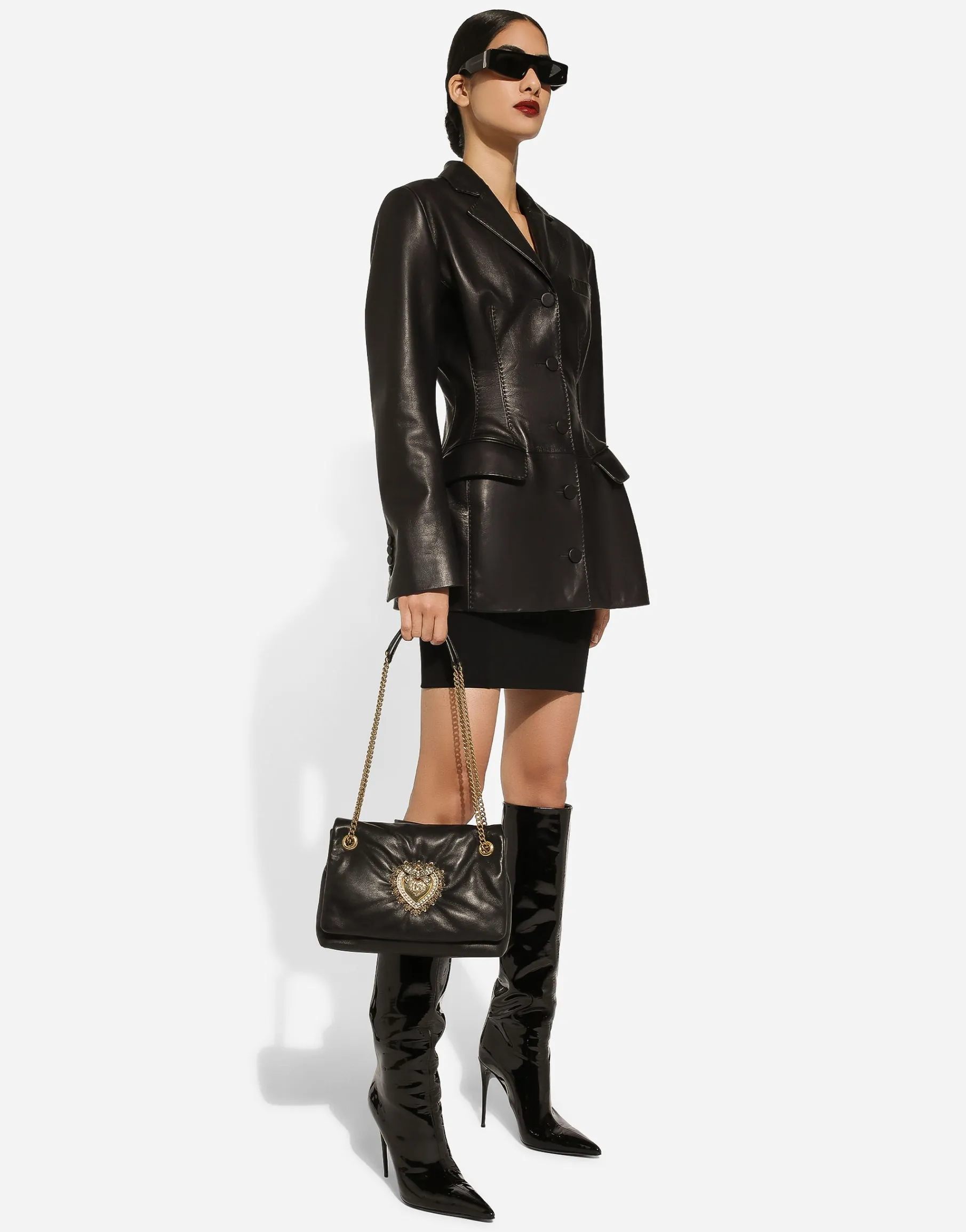 Calfskin Turlington jacket