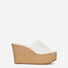 Calfskin wedge