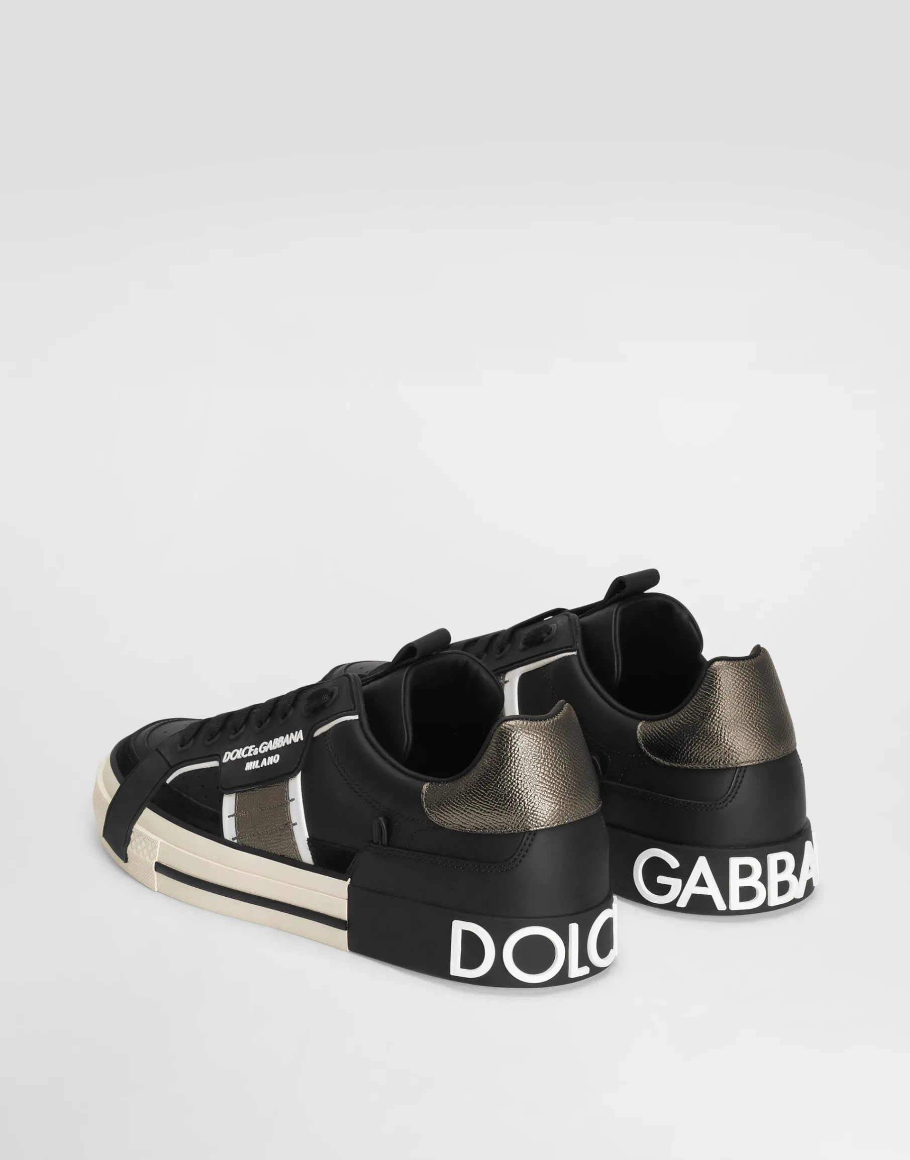 Calfskin 2.Zero Custom sneakers with contrasting details