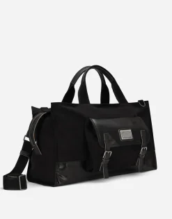 Canvas holdall