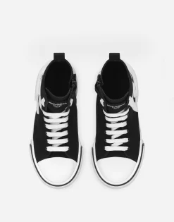 Canvas Portofino Space high-top sneakers