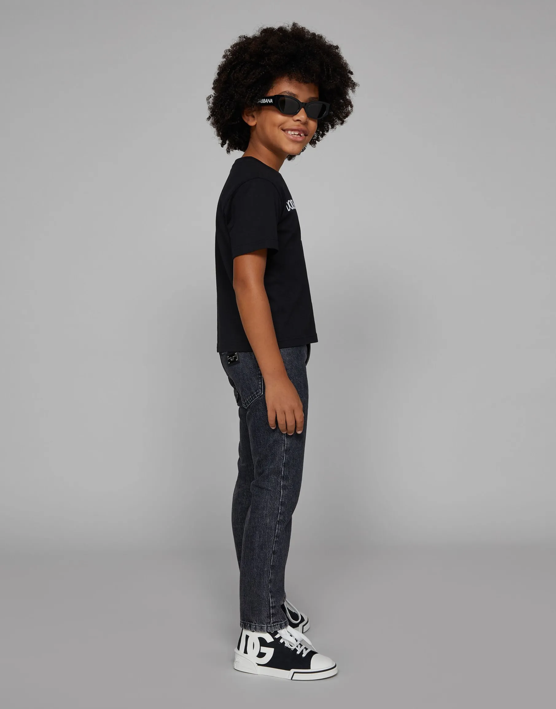 Canvas Portofino Space high-top sneakers