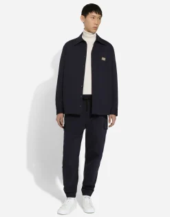 Cashmere and silk turtle-neck sweater