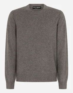 Cashmere round-neck sweater
