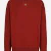 Cashmere round-neck sweater with DG logo