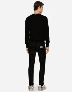 Cashmere round-neck sweater