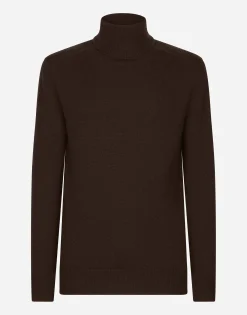 Cashmere turtle-neck sweater