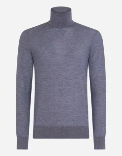 Cashmere turtle-neck sweater