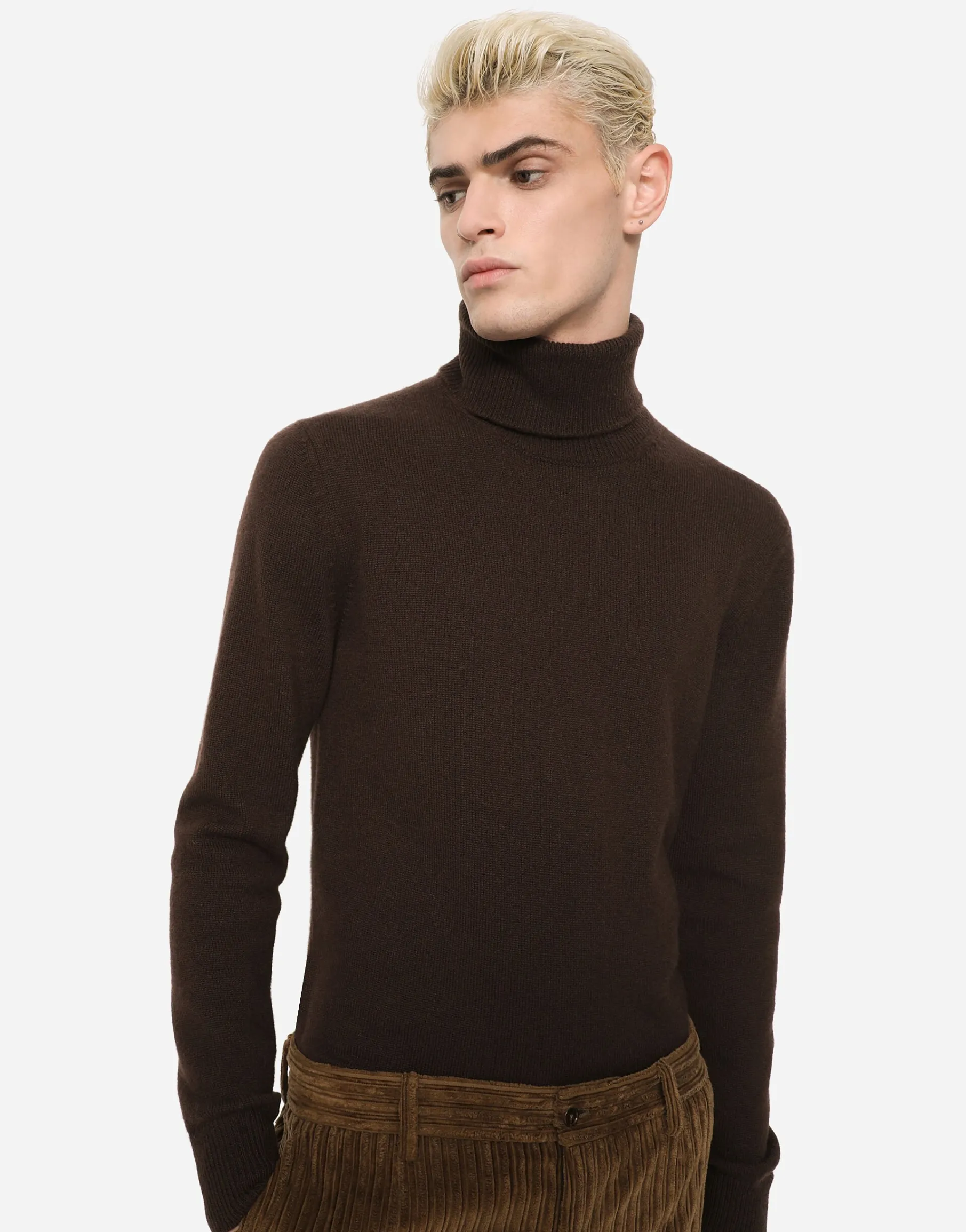 Cashmere turtle-neck sweater