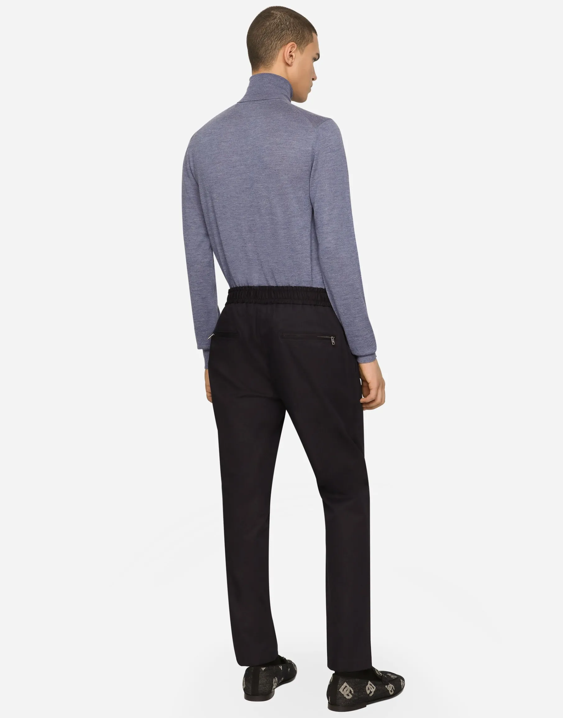 Cashmere turtle-neck sweater
