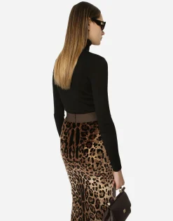 Cashmere turtle-neck sweater