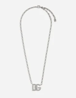 Chain necklace with DG logo