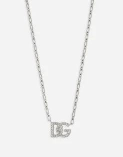 Chain necklace with DG logo