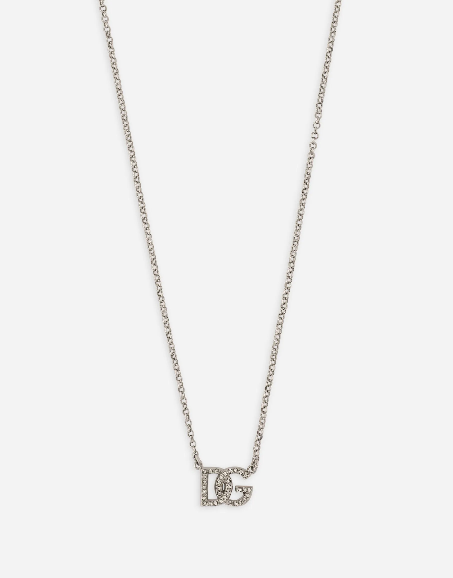 Chain necklace with DG logo