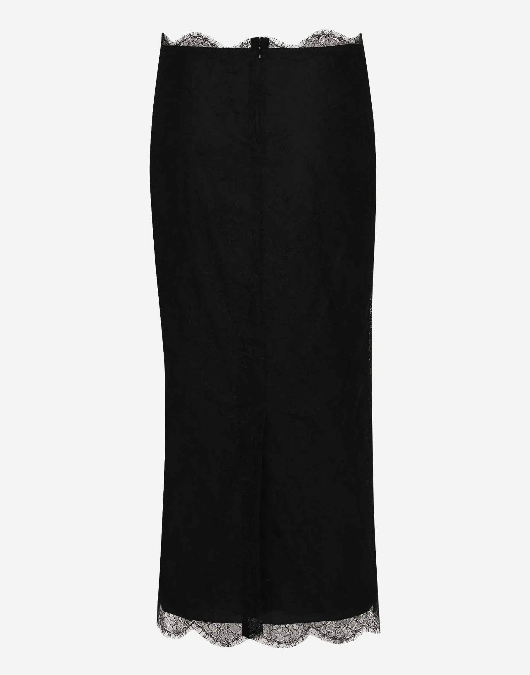 Chantilly lace midi skirt